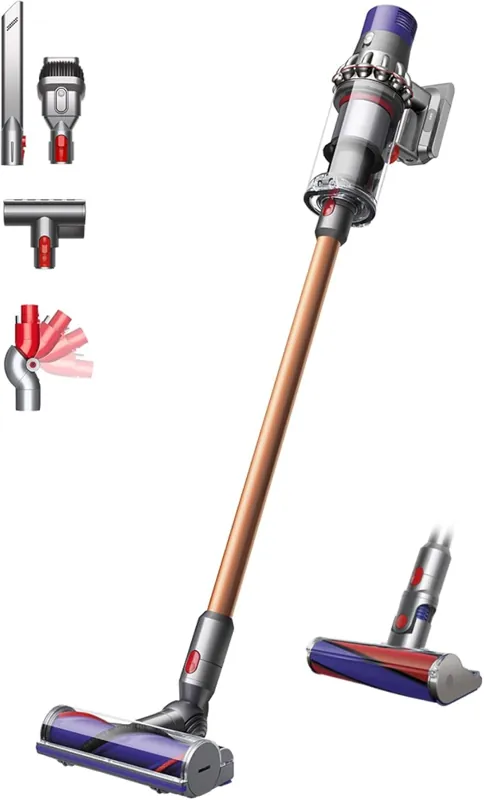 Dyson Cyclone V10 Absoluto aspirador sem cabo (níquel/cobre)