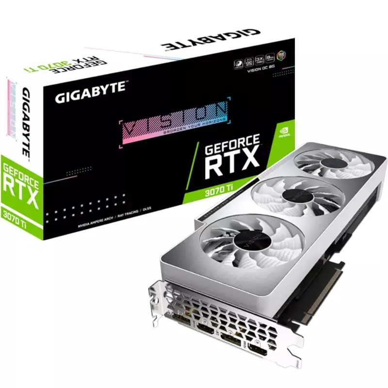 Gigabyte NVIDIA GeForce RTX 3070 Ti 8 GB GDDR6X - Placa de Vídeo para Jogos