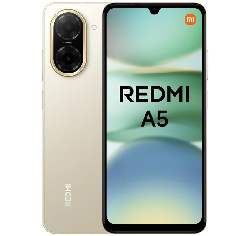 Xiaomi Redmi A5 - Telemóvel de 4+128 GB com Câmara Dupla e Bateria Maciça