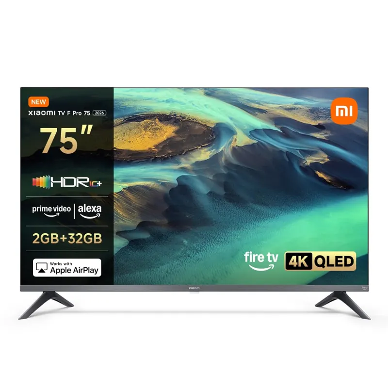 XIAOMI TV F Pro 75, 4K UHD QLED, Smart TV