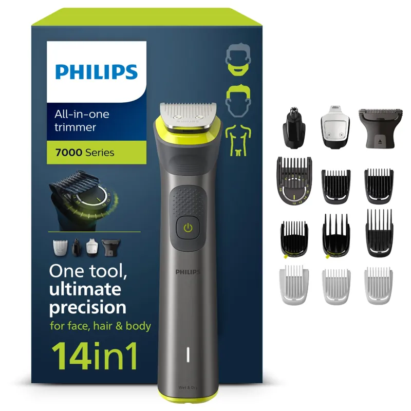 Aparador de Barba Philips Série 7000 - Máquina de Cortar Cabelo