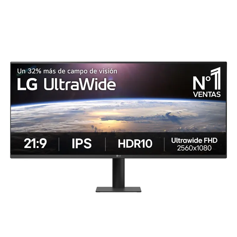 LG 34U511A-B Monitor UltraWide de 34", curvo