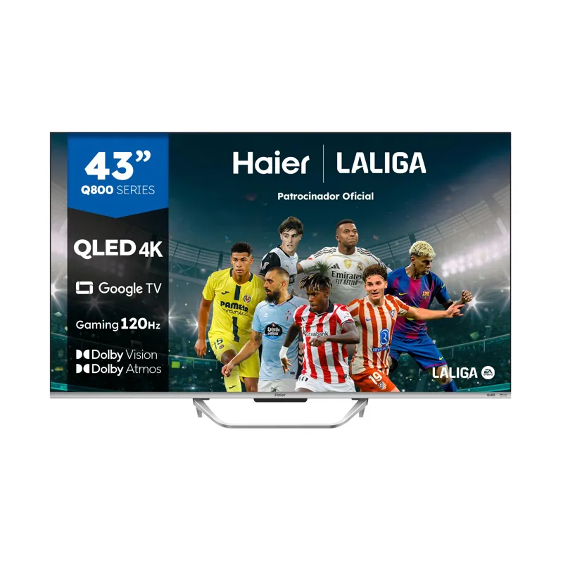 Haier QLED 4K UHD H43Q800UX, 43", Smart TV, Google TV