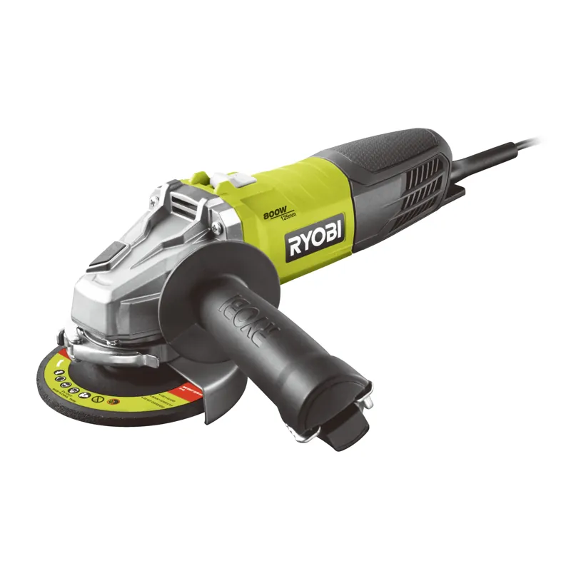 Moedor Angular Ryobi com Cabo 800 W 125 mm - 12 000 rpm