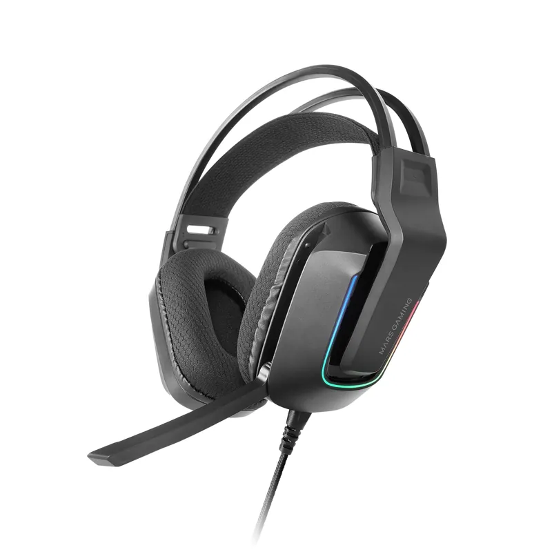 Auriculares Gaming MH-Strike com Iluminação FRGB Rainbow