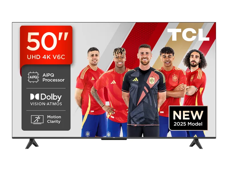 TCL 50 V6C Direct LED Smart TV, 12 K HDR