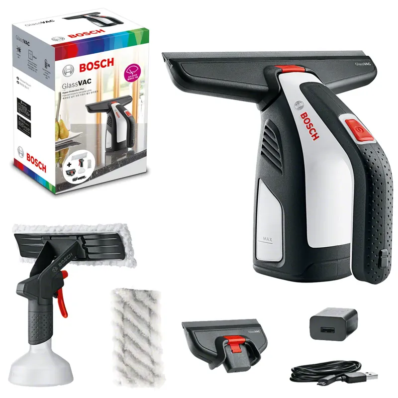 Bosch GlassVAC - Limpador de Vidros 3.6V, 2.0 Ah