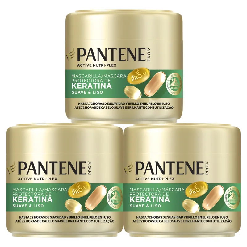 Máscara Protetora Capilar Macia e Lisa em Queratina Pantene Pro-V